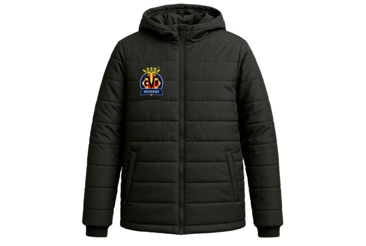 Club Logo Thick Sideline Puffer Jacket - *With Initials*