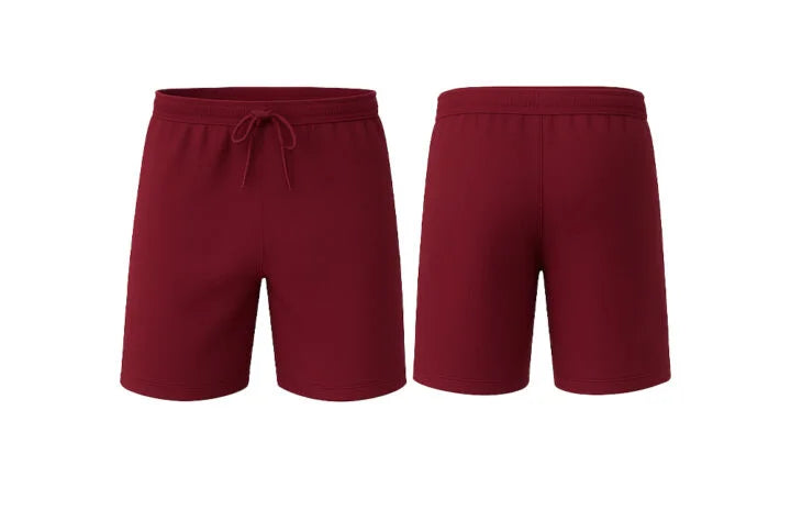Burgundy Players Shorts - ACADEMY